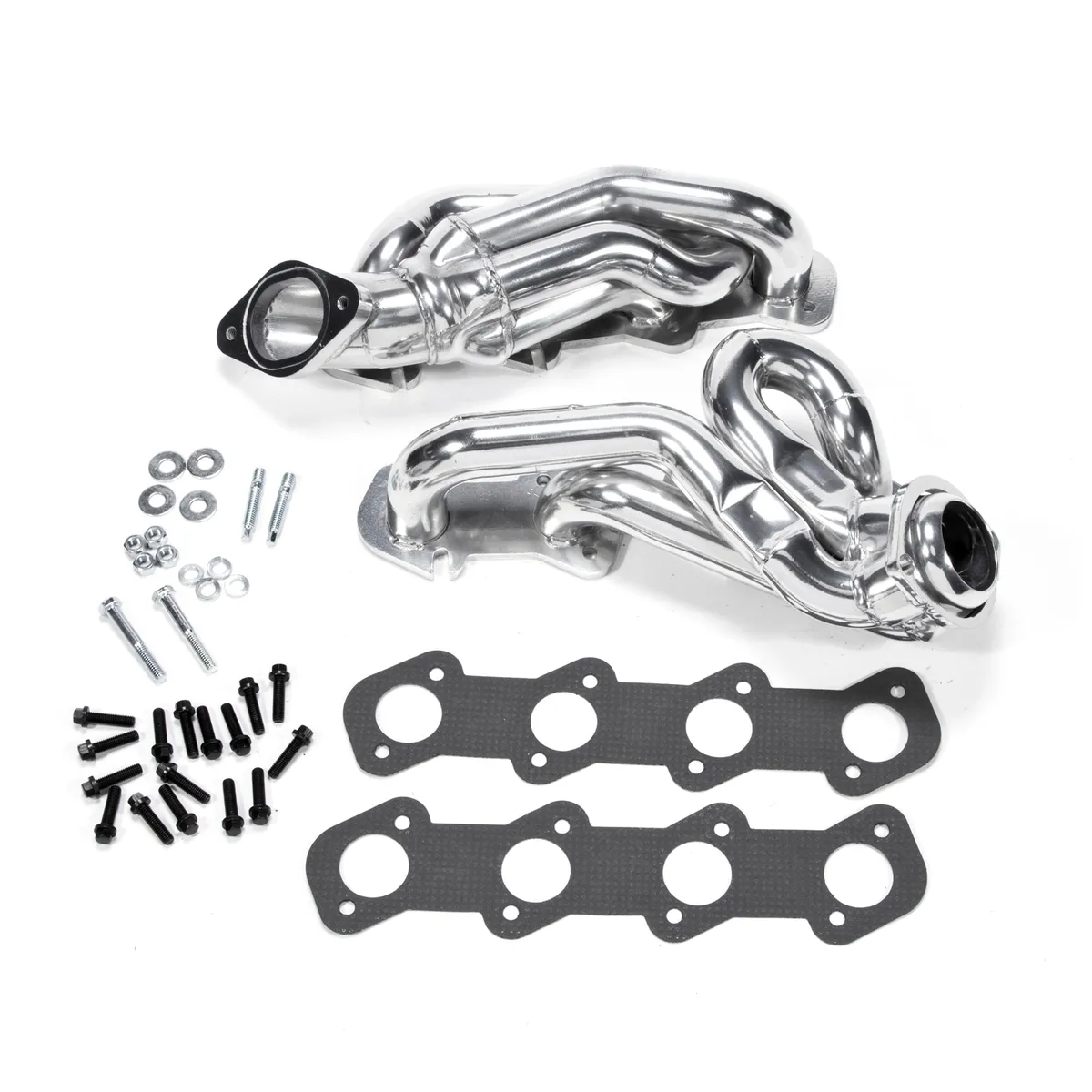 Ford Mustang GT 4.6 1-5/8 Shorty Exhaust Headers Polished Silver Ceramic 96-04 product image