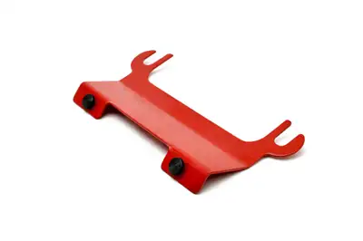 Steinjager Steinjäger Exterior Accessories Wrangler JK 2007-2018 License Plate Brackets Fits Steinjäger Tubular Bumper with Hawse Red Baron