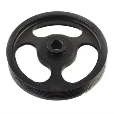 PSC Motor Sports 5.0 In Power Steering Pump Pulley 6 Rib Serpentine Cbr/Cbx Power Steering Pump