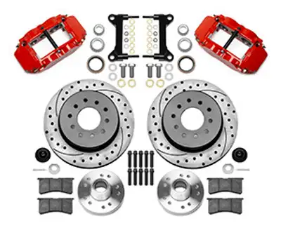 Wilwood Brakes 1963 - 1987 Chevrolet, GMC Forged Narrow Superlite 6R Big Brake Front Brake Kit (Hub and 1PC Rotor) - 140-15940