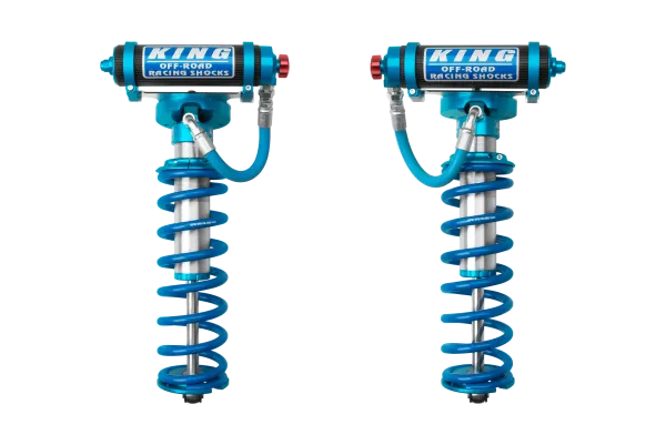 King Shocks F250/350 05+ 4WD Front 2.5 Dia. Remote Res Coilover Conversion W/ Adjuster