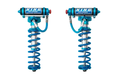 King Shocks F250/350 05+ 4WD Front 2.5 Dia. Remote Res Coilover Conversion W/ Adjuster