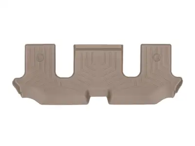 Weathertech Tan Rear FloorLiner for 2018 + Volkswagen Atlas Fits vehicles with 2nd row bucket seats