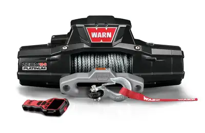 Warn Warn Zeon 12-S 12000lb Winch with Synthetic Rope - Platinum Series