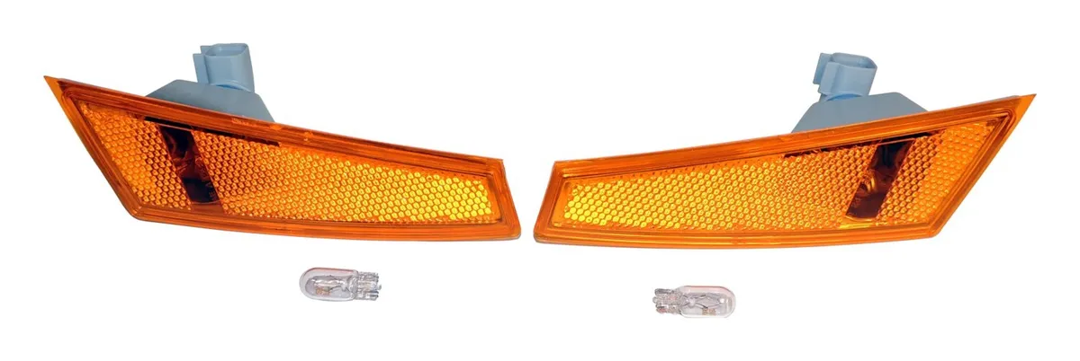 Crown Automotive Jeep Replacement 57010213K Front Side Marker Light Set for 08-12 Jeep KK Liberty, Incl. Bulbs & Connectors product image