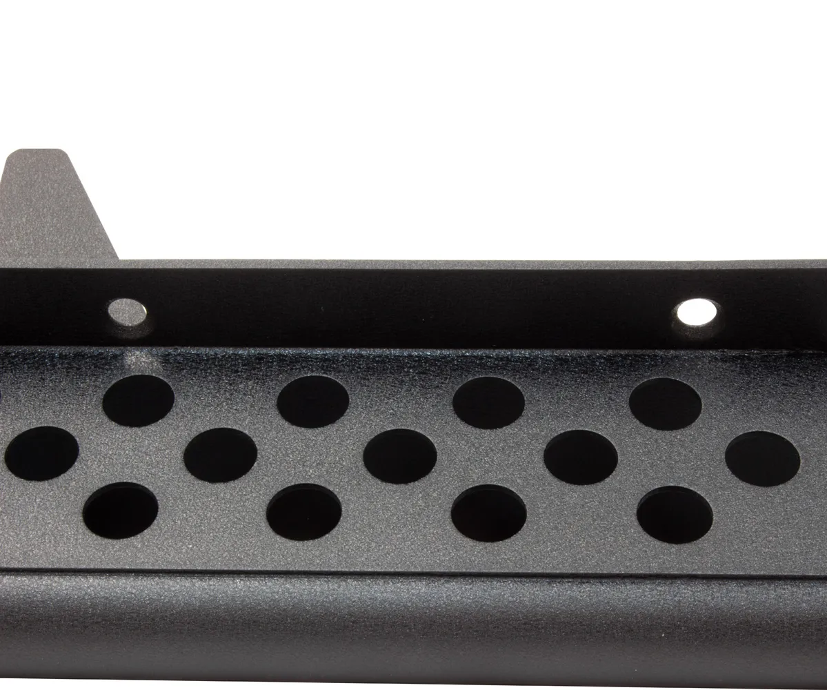Black textured powder coat, 3/16 in. steel, 2in. Diameter, .120 wall tubing, Stainless steel hardware product image
