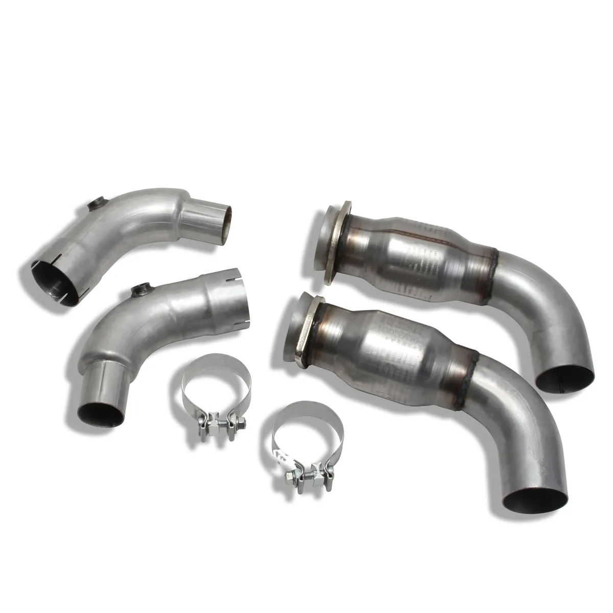 Bbk Mustang gt 3 Short Mid Pipe w/ Converters For 1633/0 1856/0 Headers product image