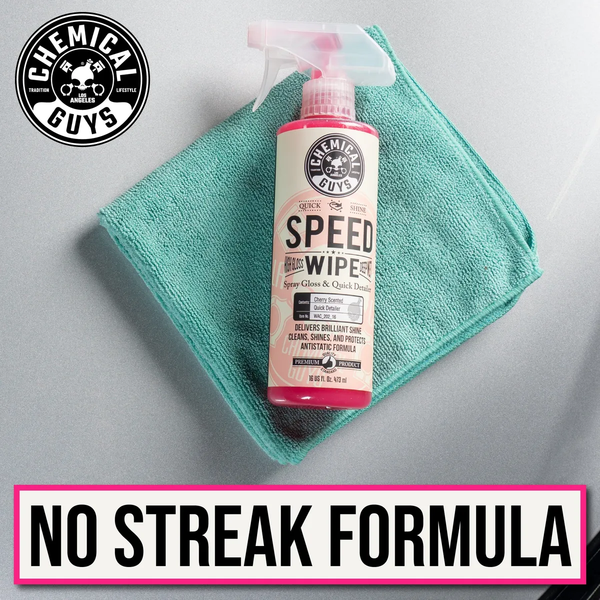 Speed Wipe Spray & Streak Free Quick Shine (Anti Static) (1 Gal) product image