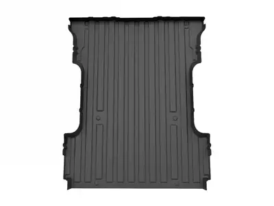 Weathertech Weathertech 2024 - 2025 Ford F-150 ImpactLiner Black 6.5 Truck Bed Designated trim in 2 Front Wall locations required for mandatory retention use Tailgate coverage not included.