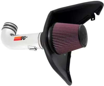 K&N Performance Intake Kit Typhoon; Chevrolet Camaro ss 6.2l-V8, 2010-2014