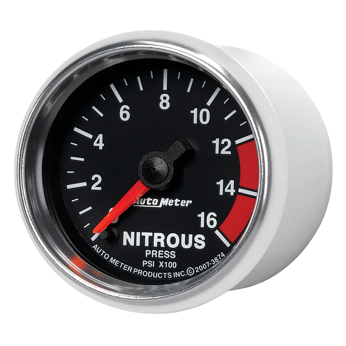 Gauge, Nitrous Pressure, 2 1/16", 1600psi, Digital Stepper Motor, GS product image
