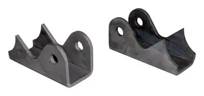 Crown Automotive Jeep Replacement RT Off-Road - Steel Unpainted Shock Bracket Set
