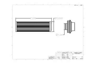 Aeromotive Fuel System Filter Inline An16 10 Micron Cellulose