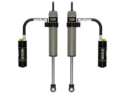 ICON Vehicle Dynamics ICON 2005-2023 Toyota Tacoma, 0-1.5” Lift, Rear, V.S. 2.5 Aluminum Series Shock Absorbers, Remote Reservoir w/ CDCV, Pair