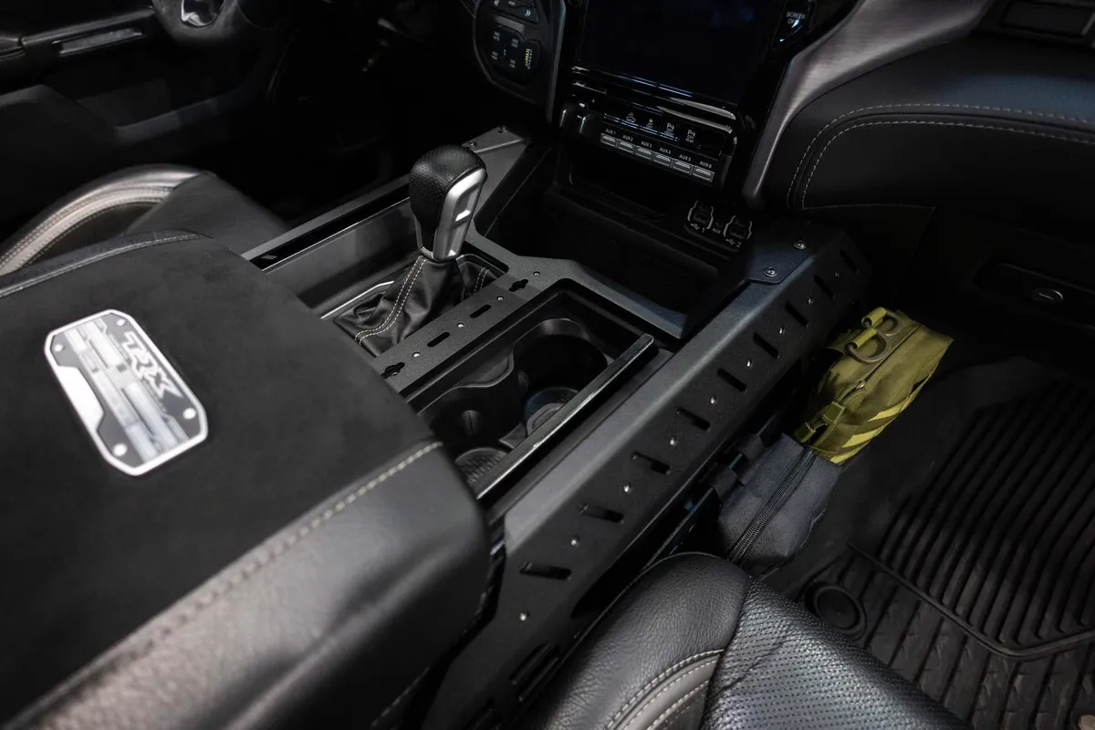 21c RAM 1500 Trx/Rho Center Console Molle Panels & Digitial Device Bridge product image