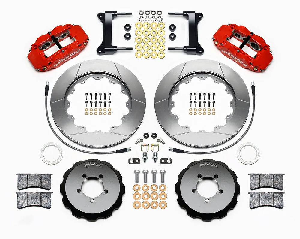 1999 - 2021 Subaru Forged Narrow Superlite 6R Big Brake Front Brake Kit (Hat) - 140-12875 product image