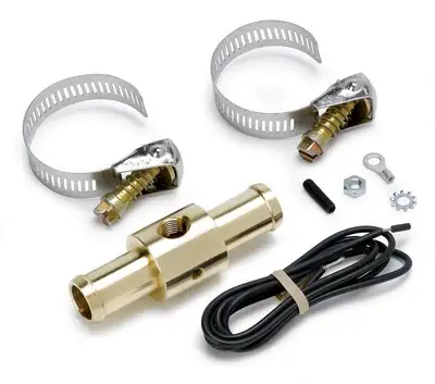 AutoMeter Autometer 2280 Fitting, Adapter, Heater Hose, 5/8, 1/8 Nptf Female, Brass