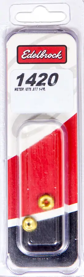 Edelbrock Edelbrock 1420 Edelbrock Primary Metering Jet - .077 (Qty 2)