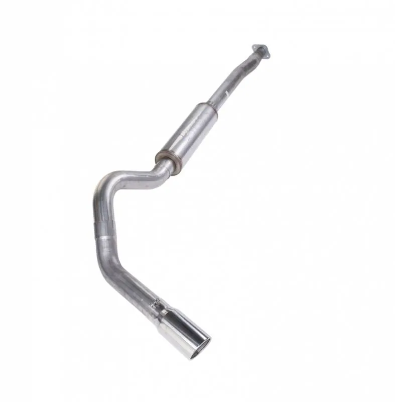 Cat Back Exhaust System 11-20 Ford F150 Single Side Exit 4 in Intermediate And Tail Pipe Violator Muffler/Hardware/5 in Polished Tip Incl Natural Finish 409 Stainless Steel Pypes Exhaust product image