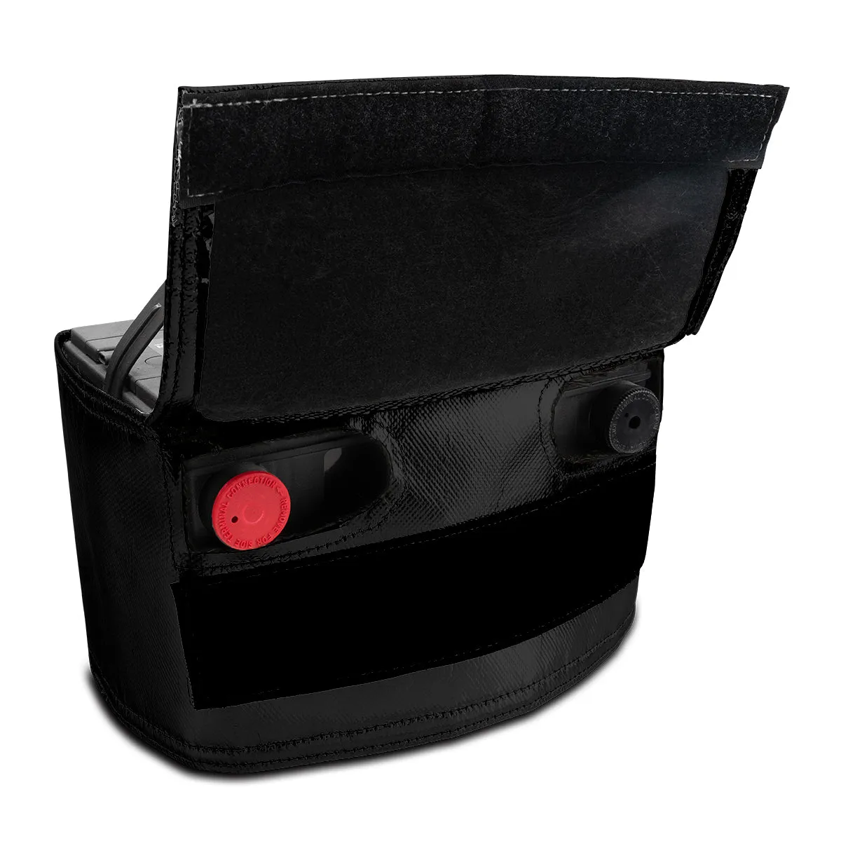 Heat Shield For Side Post Battery Black product image