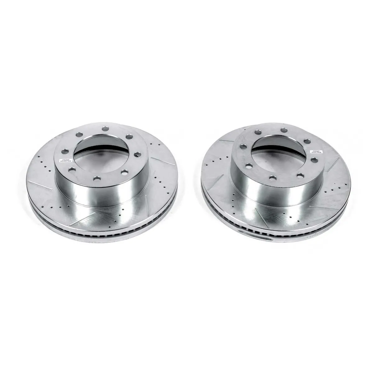 Drilledslotted Rotor Pair Front 2015-13 Ford F-250 Super Duty 2015-13 Ford F-350 Super Duty 2015-13 For product image