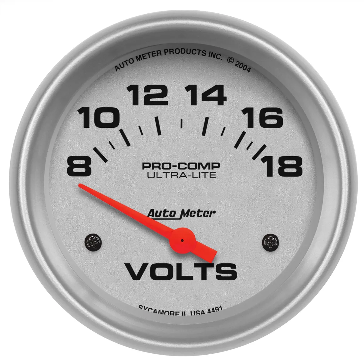 2-5/8 in. VOLTMETER, 8-18V, ULTRA-LITE product image