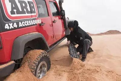 ARB ARB - Tredprobb - Tred Pro Black/Black Recovery Boards