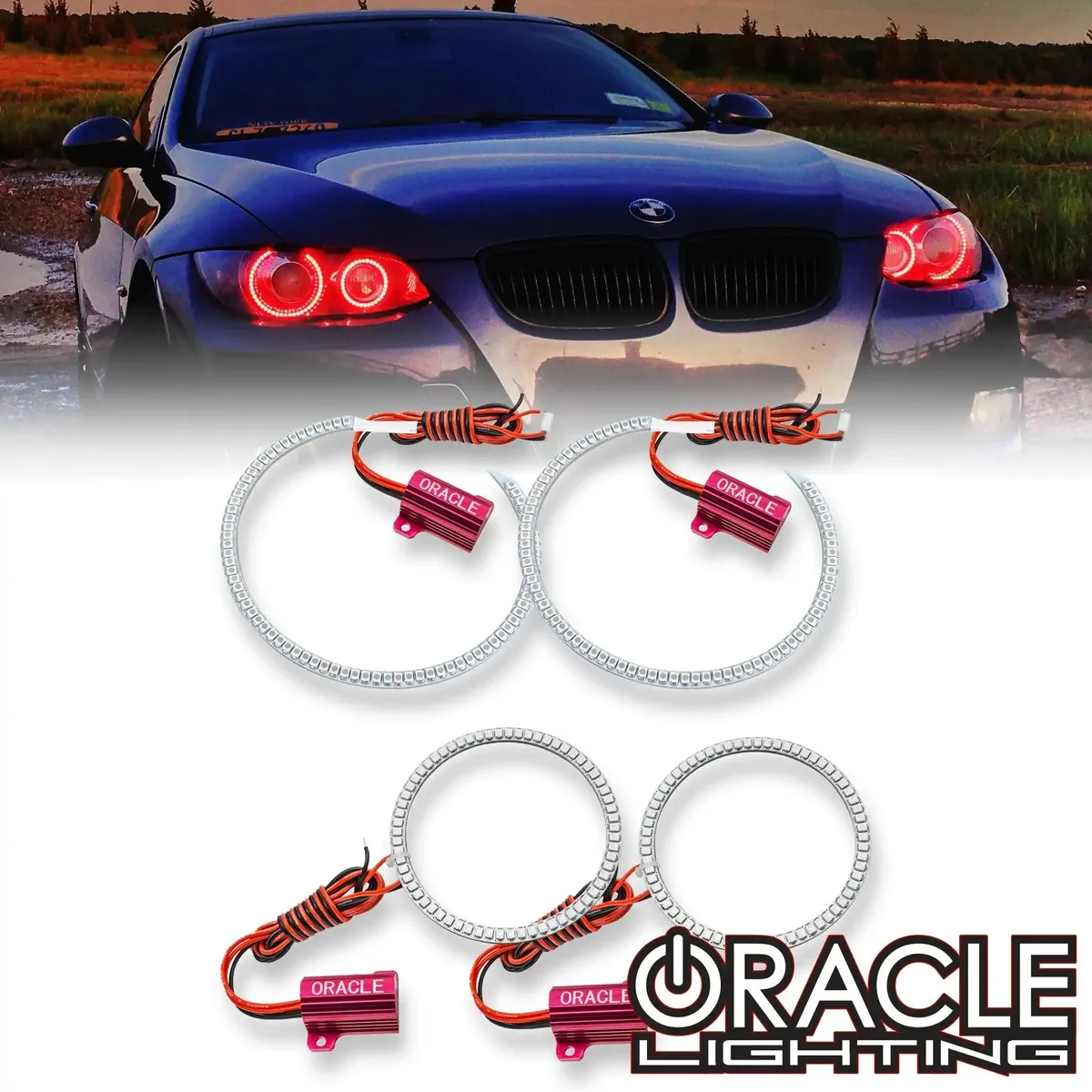 ORACLE Lighting 2006-2011 BMW 3 Series (E90/E91/E92/E93) Headlight Halo Kit product image