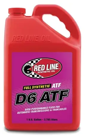 Red Line Oil Transmission Oil D6 ATF Synthetic 1 Gallon Red Line Oil