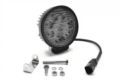 Southern Truck 4.5 Inch 27W Round LED Light Flood DT Harness 79900 2,160 Lumens Each Southern Truck Lifts