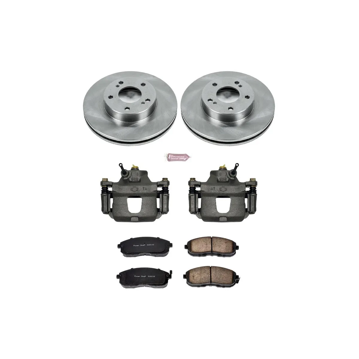 Z17 Direct Replacement Kit: Rotors; Ceramic Pads; Calipers product image