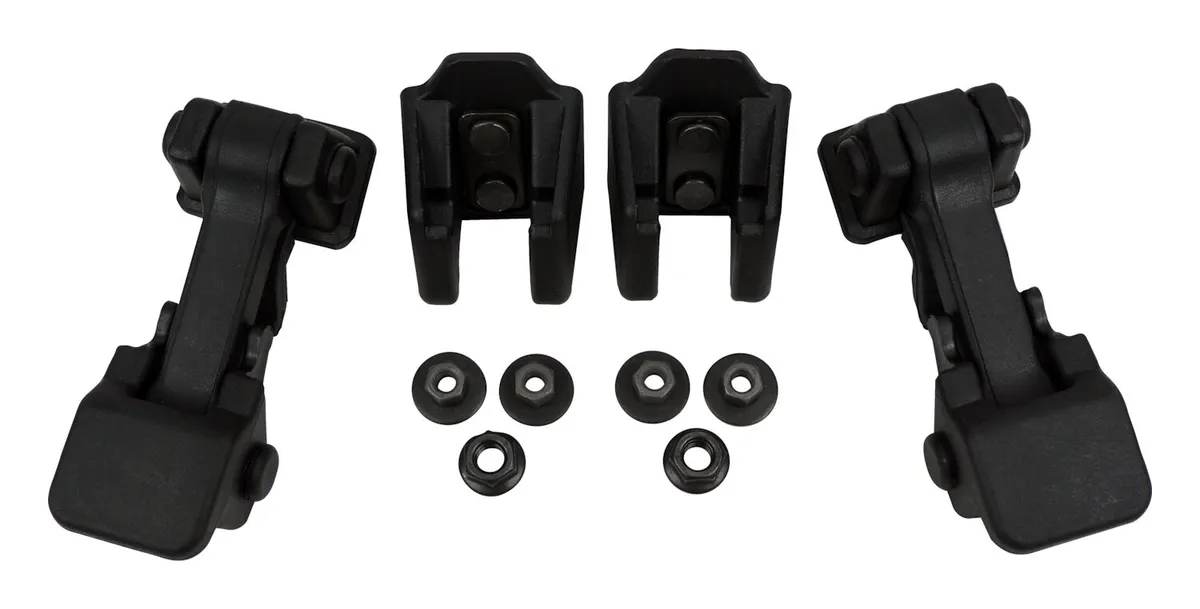 Hood Catch Kit; Inc. 2 Hood Catches/2 Brackets; product image
