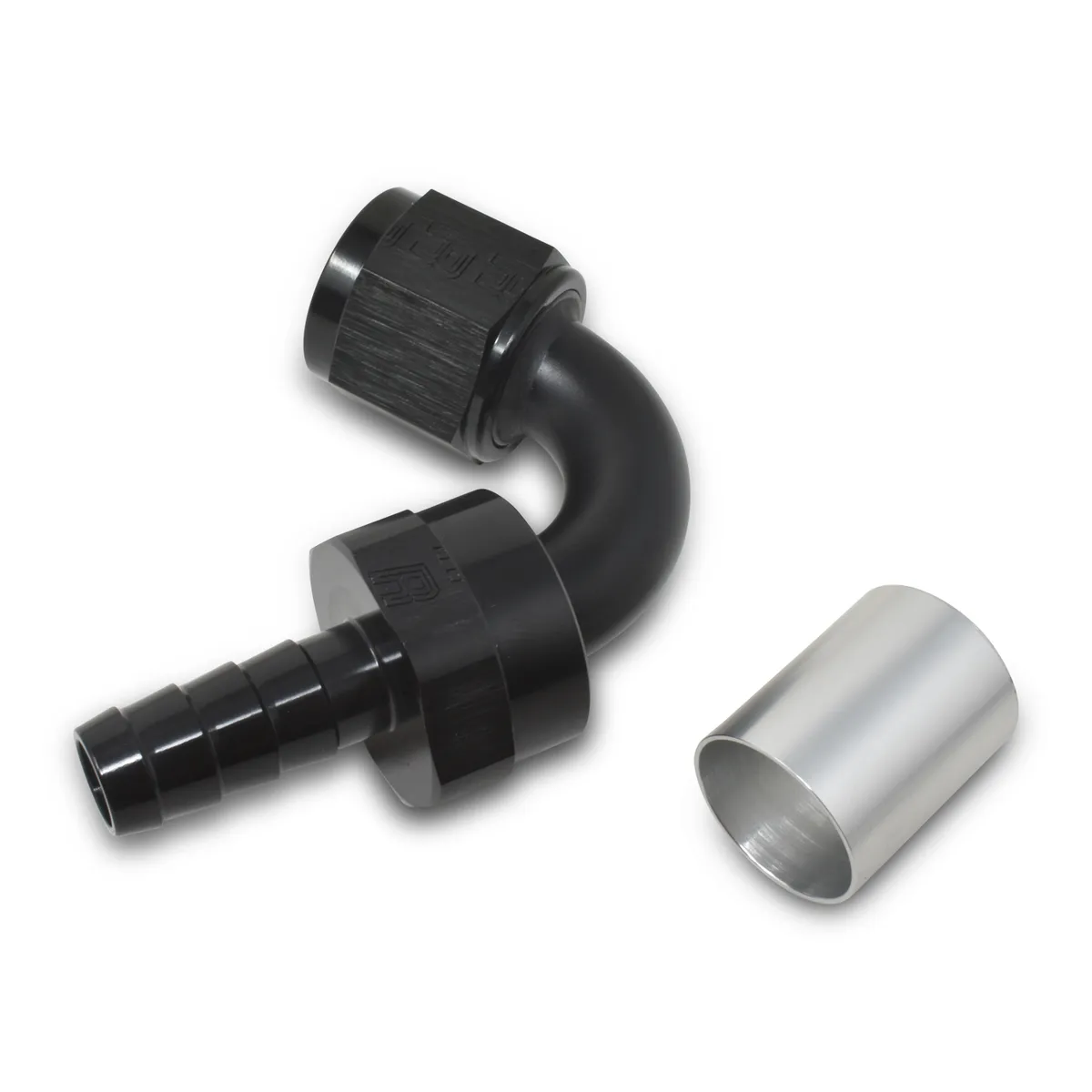 #12 120 Deg Hose Fitting P/C Crimp-On product image