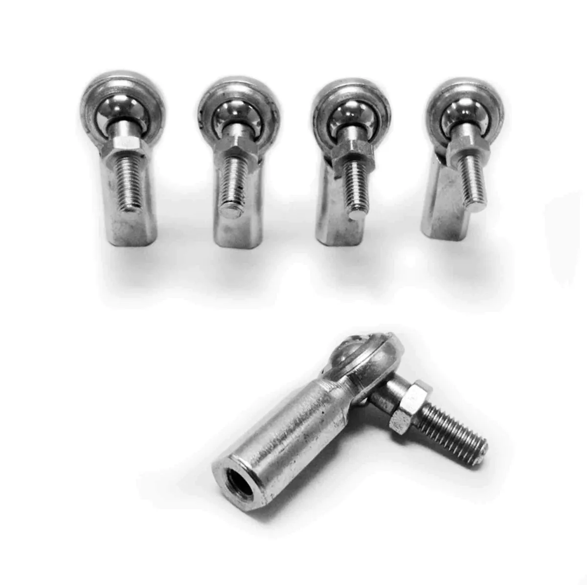 Steinjager Inch Female Steel Housing, 2 Piece 1/2-20 LH Studded 5 Pack