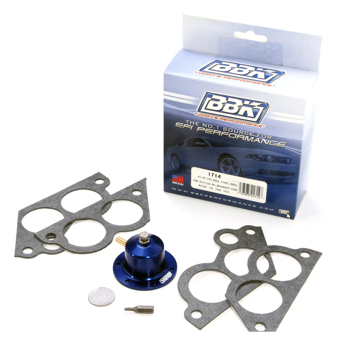 Chevrolet GM Camaro Firebird TPI 305 350 Adjustable Fuel Pressure Regulator 85-92 product image