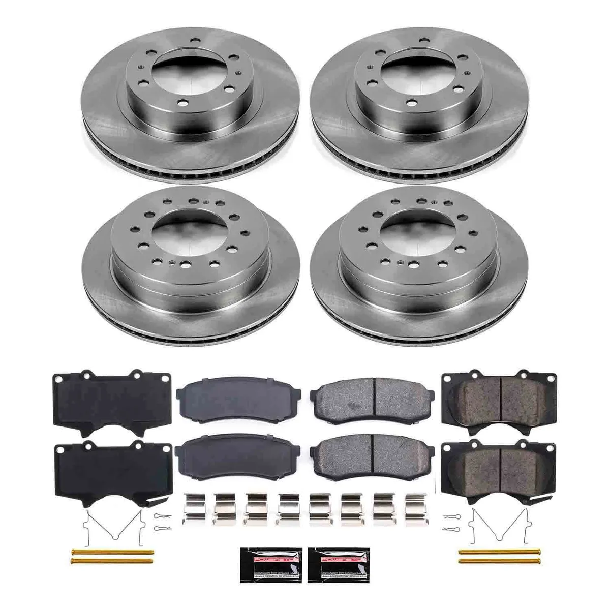 Autospecialty Brake Kit fr 2003-2009 Toyota 4runner 2007-2009 Toyota fj Cruiser product image