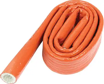Allstar Performance Heat Sleeve 1/2in x 3ft Orange