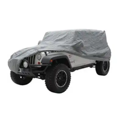 Smittybilt 0718 Wrangler (Jk) 2 Door Complete Cover W/Storage Bag Lock & Cable Gray