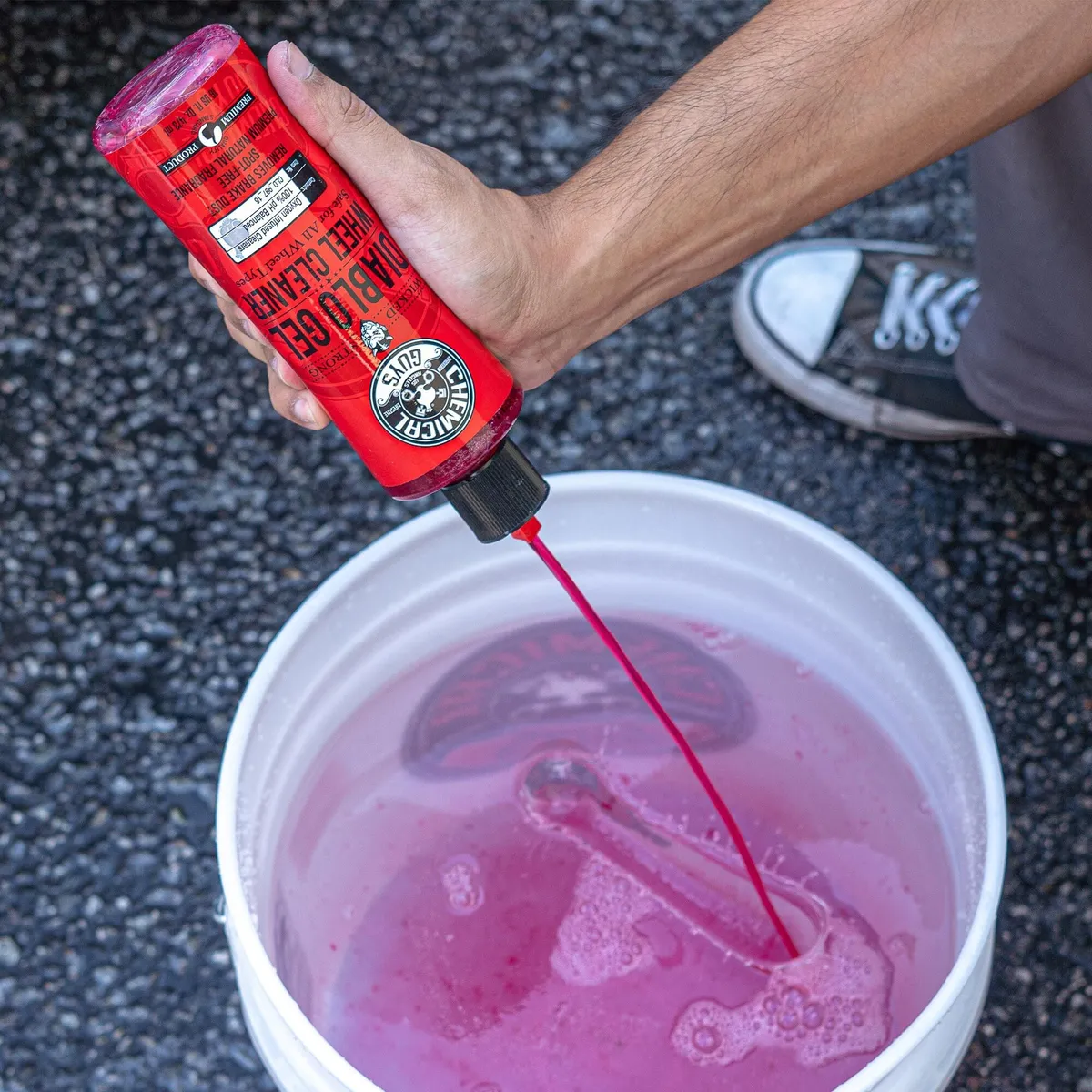 Diablo Gel Wheel & Rim Cleaner Concentrated Suspension Rim & Wheel Cleaner (1 Gal) product image