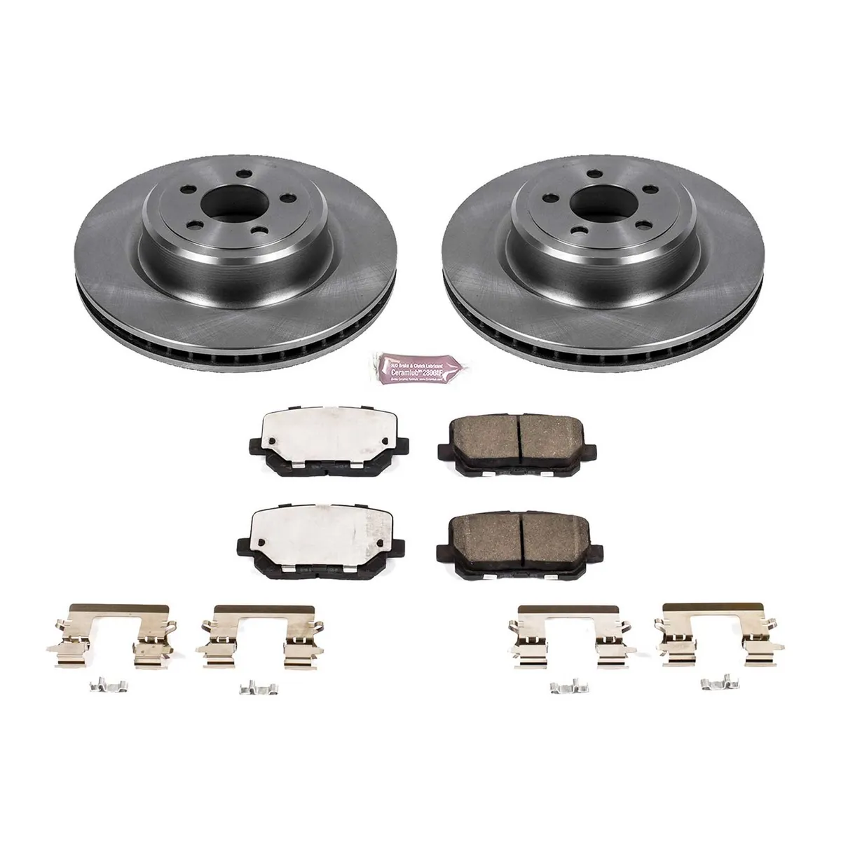 Z17 Direct Replacement Kit: Rotors; Ceramic Pads W/Hardware product image