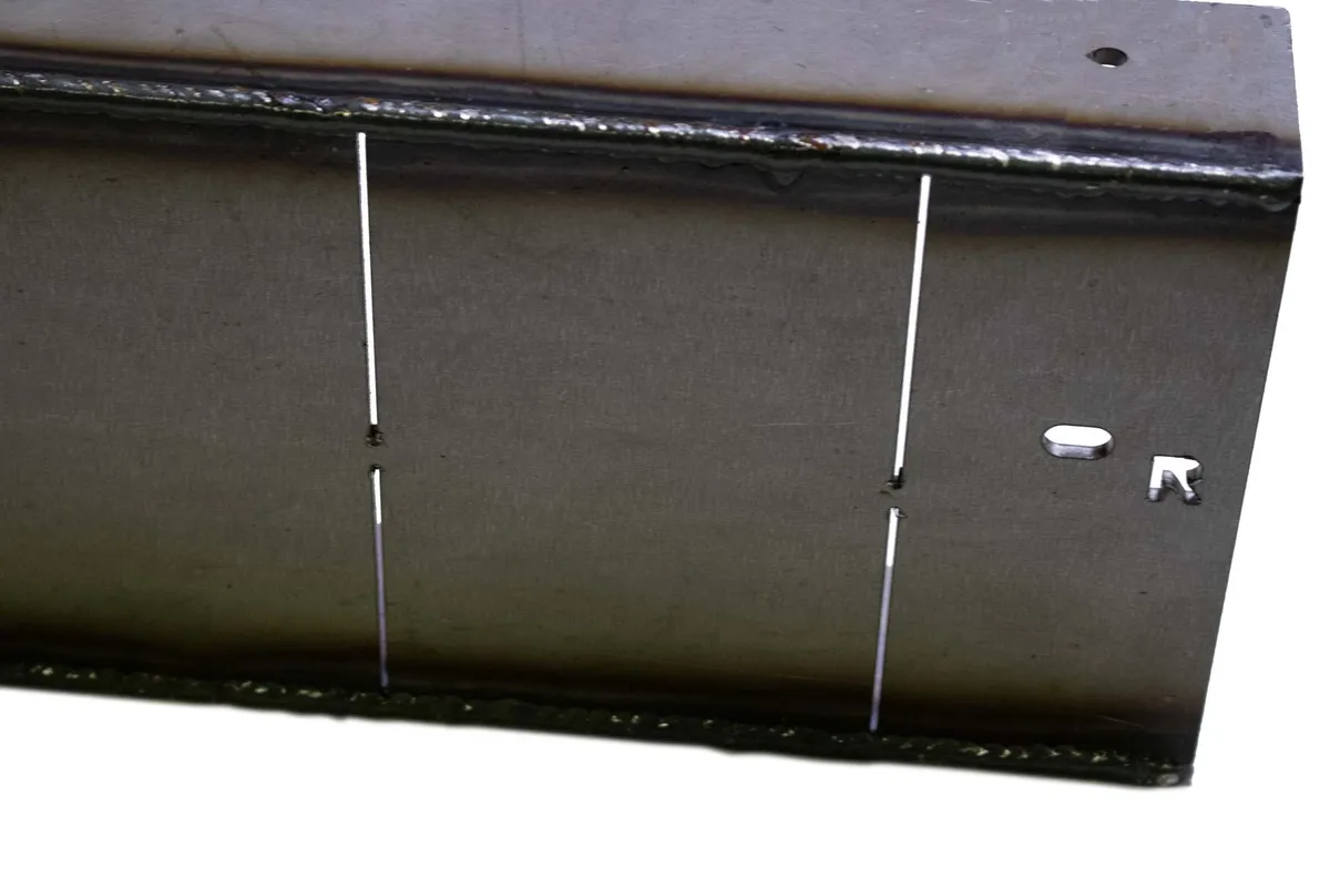 1999-2006 Chevy Siverado 1500 Extended Cab 1999-2006 Gmc Sierra Extended Cab Center Rear Frame Section Left Side product image