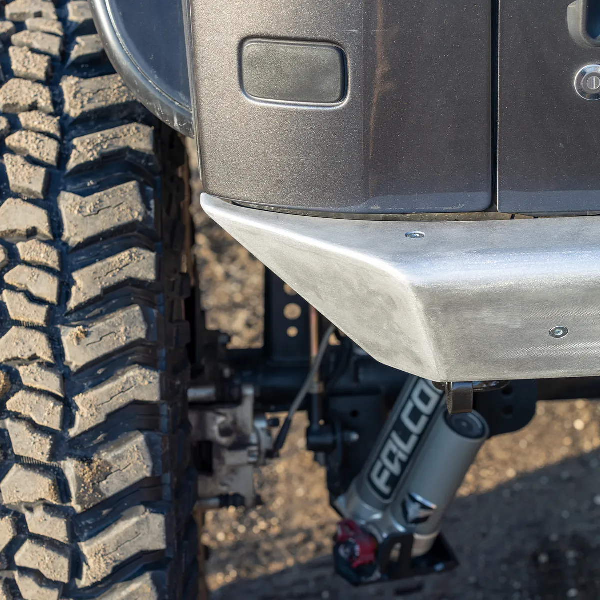 0718 Wrangler Legacy Rear Bumper Kit Raw product image
