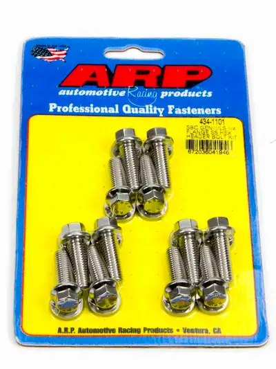 ARP Auto Racing Sbc/Geniii ls 1/4 Flange ss Hex Header Bolt Kit