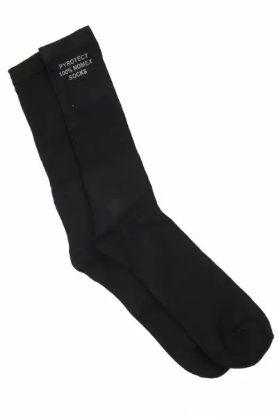 Pyrotect Socks Black Nomex Large Sport SFI-1