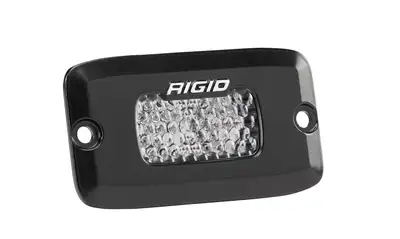 RIGID Industries RIGID Industries 922513 SR-M Series PRO, Flood Diffused, Flush Mount, Black Housing, Single