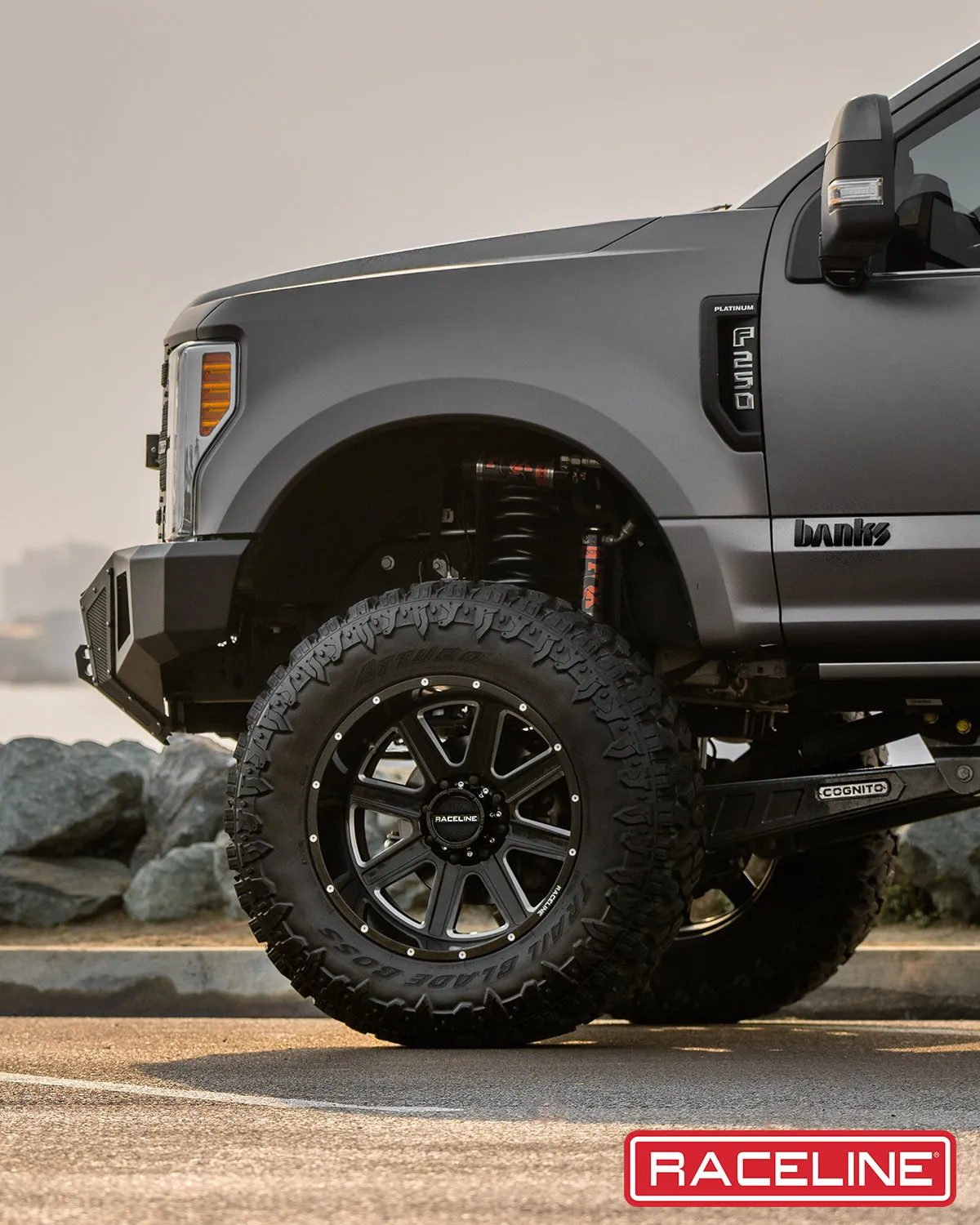 Aluminum Wheels 20x10 Hostage 940M Milled Gloss Black -19 Offset 6 on 135 Bolt Pattern 87.1 Bore Raceline product image
