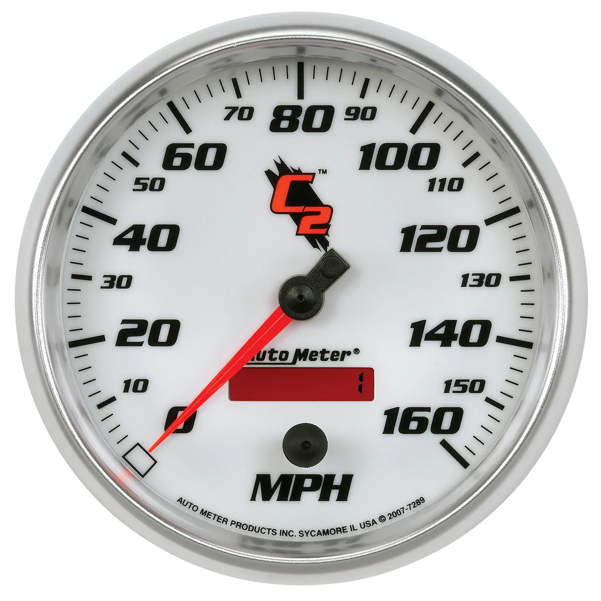 Gauge, Speedometer, 5", 160mph, Elec. Programmable, C2 product image