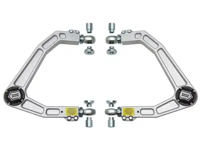 ICON Vehicle Dynamics ICON 2019-2026 GM 1500/2021-2026 GM SUV, Front, Billet Upper Control Arm w/ Delta Joint, Kit
