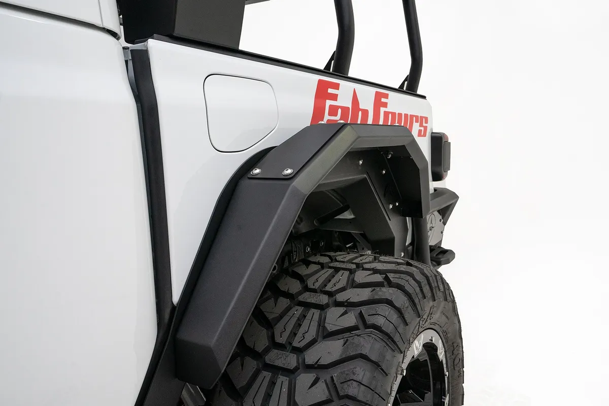 Fab4 Rear Fenders With Flare JT Black product image