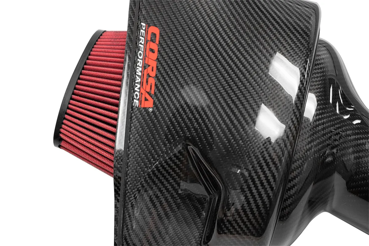Corsa Performance C7 Z06 Corvette Carbon Fiber Air Intake with DryTech 3D No Oil Filtration product image